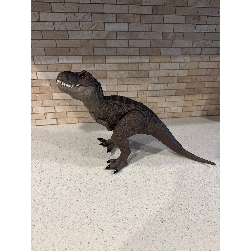 Jurassic World T-Rex Bite Attack Dinosaur Action Figure Mattel Tyrannosaurus Rex